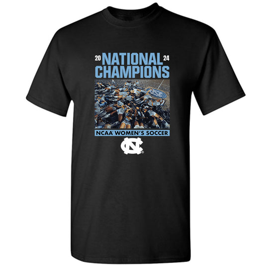 UNC - NCAA Women's Soccer : Raegan Williams - Confetti Championship T-Shirt-0