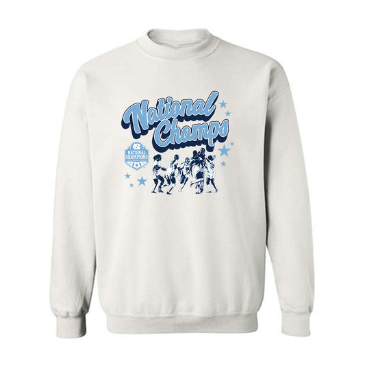 UNC - NCAA Women's Soccer : Eres Freifeld - Celebration Graphic Crewneck Sweatshirt-0