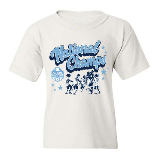 UNC - NCAA Women's Soccer : Logan Tongberg - Celebration Graphic Youth T-Shirt-0