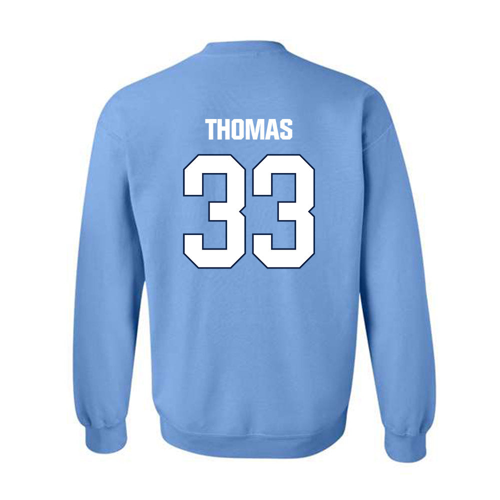 UNC - NCAA Women's Soccer : Olivia Thomas - Classic Shersey Crewneck Sweatshirt-1