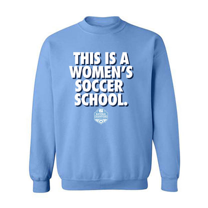 UNC - NCAA Women's Soccer : Eres Freifeld - Classic Shersey Crewneck Sweatshirt-0