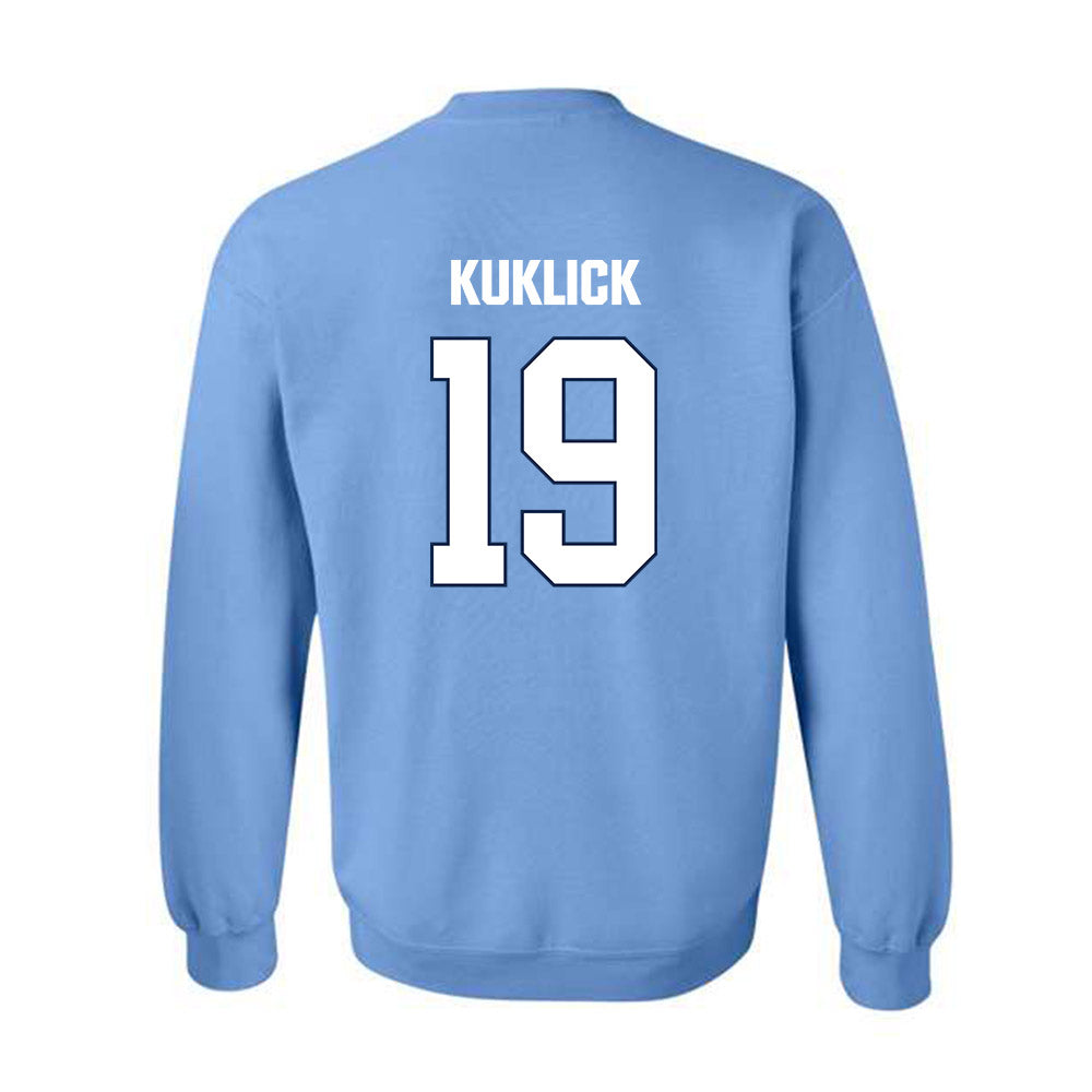 UNC - NCAA Women's Soccer : Leah Kuklick - Classic Shersey Crewneck Sweatshirt-1
