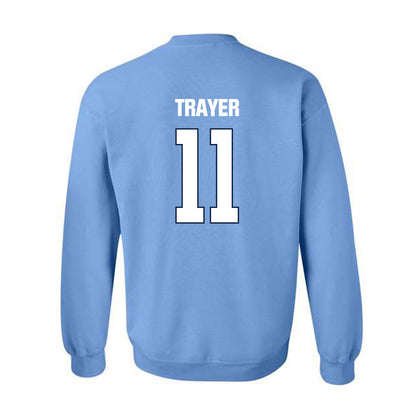 UNC - NCAA Women's Soccer : Peyton Trayer - Classic Shersey Crewneck Sweatshirt-1