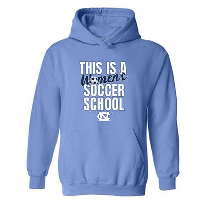 UNC - NCAA Women's Soccer : Bella Devey - Classic Shersey Hooded Sweatshirt-0