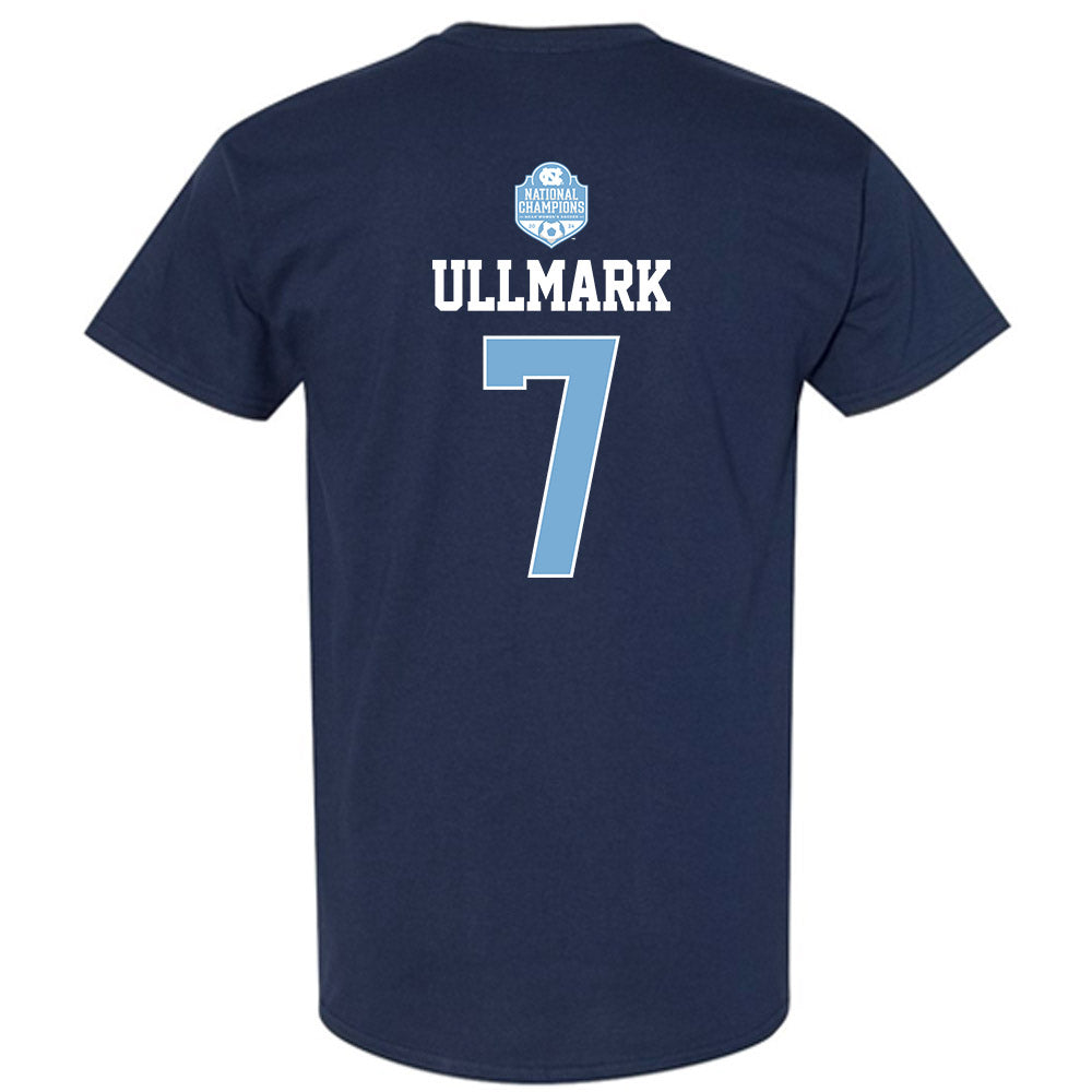 UNC - NCAA Women's Soccer : Linda Ullmark - Champs Classic Shersey T-Shirt-1