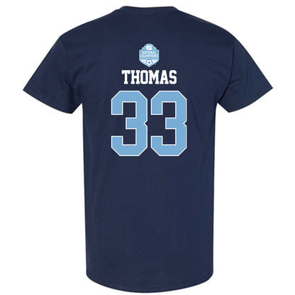UNC - NCAA Women's Soccer : Olivia Thomas - Champs Classic Shersey T-Shirt-1