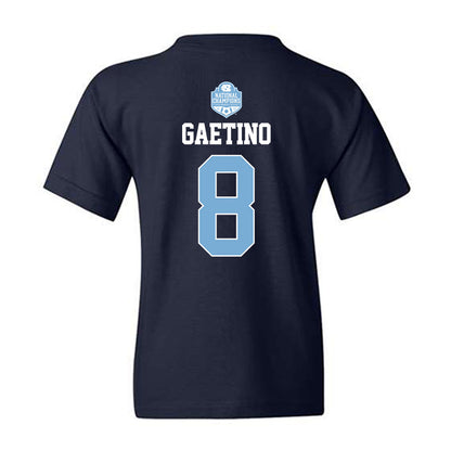 UNC - NCAA Women's Soccer : Bella Gaetino - Champs Classic Shersey Youth T-Shirt-1