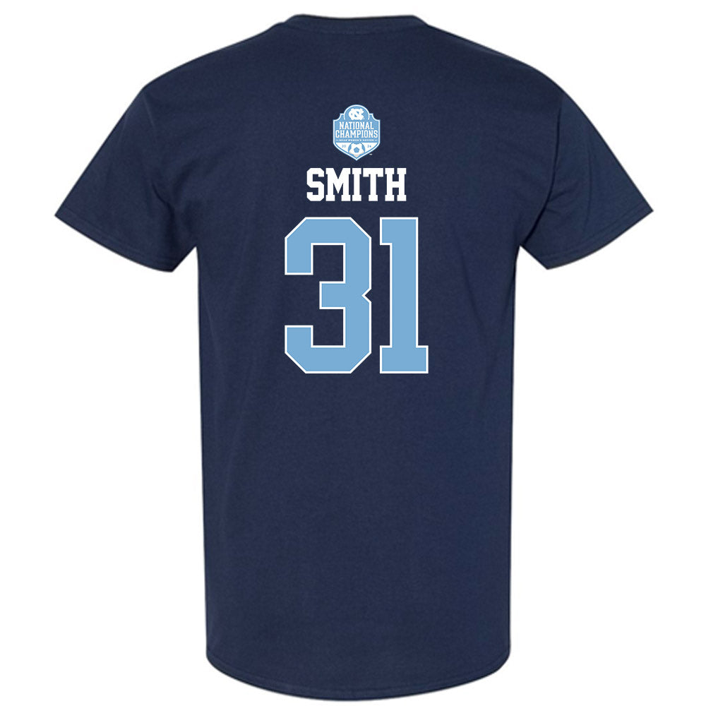 UNC - NCAA Women's Soccer : Ella Smith - Champs Classic Shersey T-Shirt-1