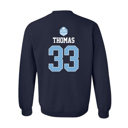 UNC - NCAA Women's Soccer : Olivia Thomas - Champs Classic Shersey Crewneck Sweatshirt-1
