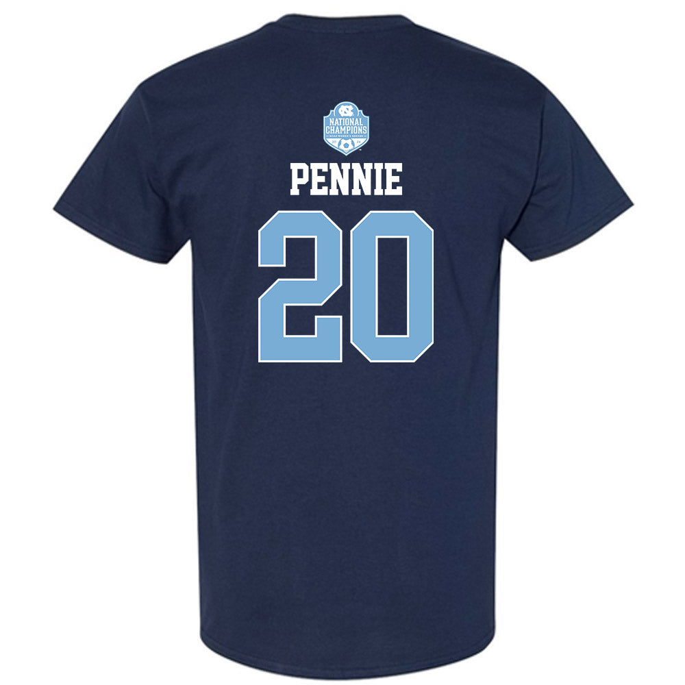 UNC - NCAA Women's Soccer : Ashley Pennie - Champs Classic Shersey T-Shirt-1