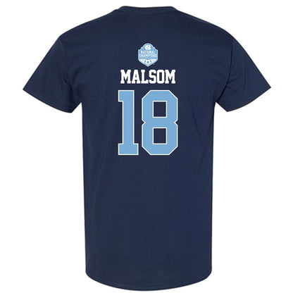 UNC - NCAA Women's Soccer : Lauren Malsom - Champs Classic Shersey T-Shirt-1