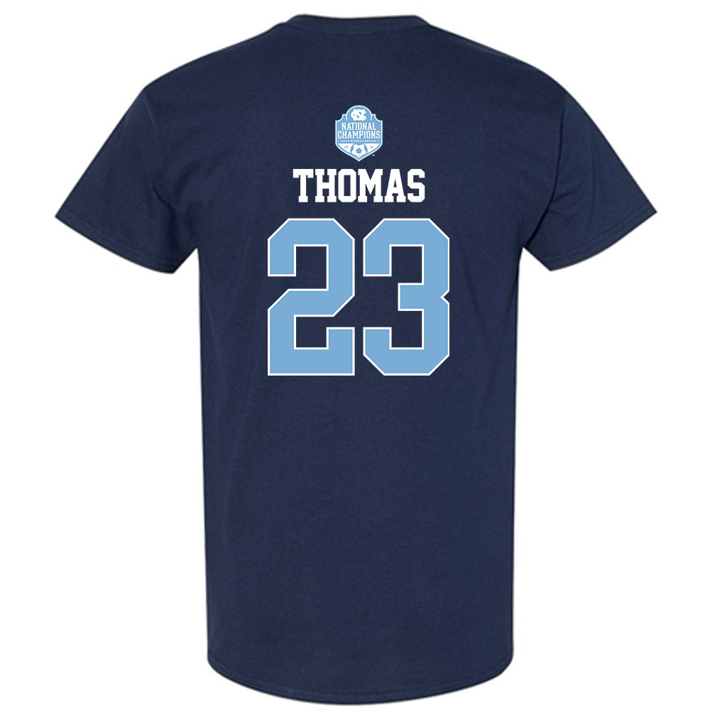 UNC - NCAA Women's Soccer : Olivia Thomas - Champs Classic Shersey T-Shirt-1