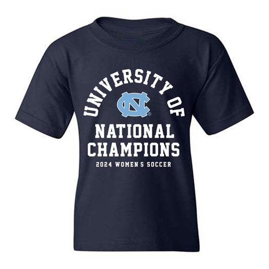 UNC - NCAA Women's Soccer : Lilliah Blum - Champs Classic Shersey Youth T-Shirt-0