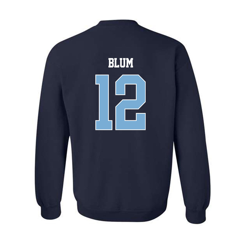 UNC - NCAA Women's Soccer : Lilliah Blum - National Champs Crewneck Sweatshirt-1