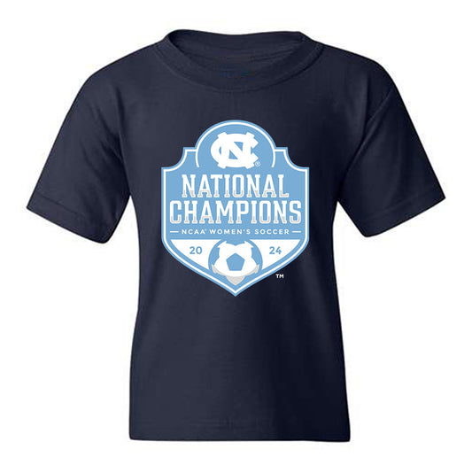 UNC - NCAA Women's Soccer : Cali ONeill - National Champs Youth T-Shirt-0