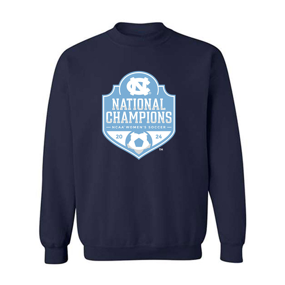 UNC - NCAA Women's Soccer : Peyton Trayer - National Champs Crewneck Sweatshirt-0