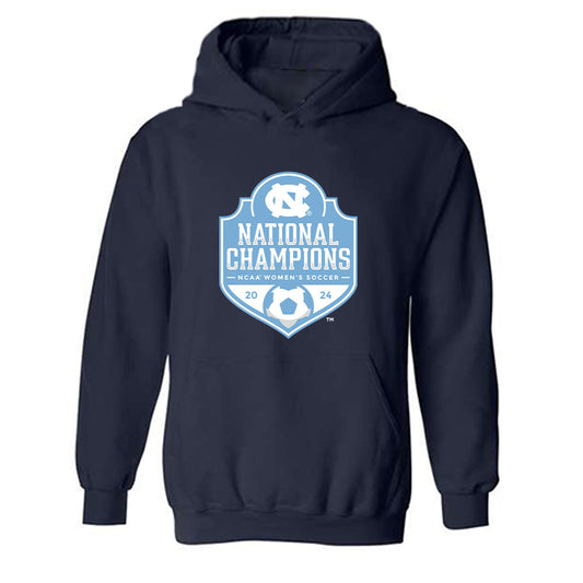 UNC - NCAA Women's Soccer : Cali ONeill - National Champs Hooded Sweatshirt-0