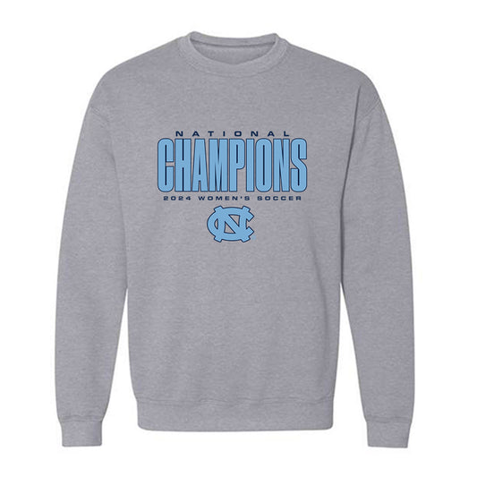 UNC - NCAA Women's Soccer : Cali ONeill - National Champs Crewneck Sweatshirt-0