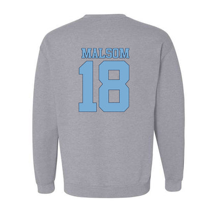UNC - NCAA Women's Soccer : Lauren Malsom - National Champs v3 Crewneck Sweatshirt-1
