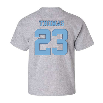UNC - NCAA Women's Soccer : Olivia Thomas - National Champs v3 Youth T-Shirt-1