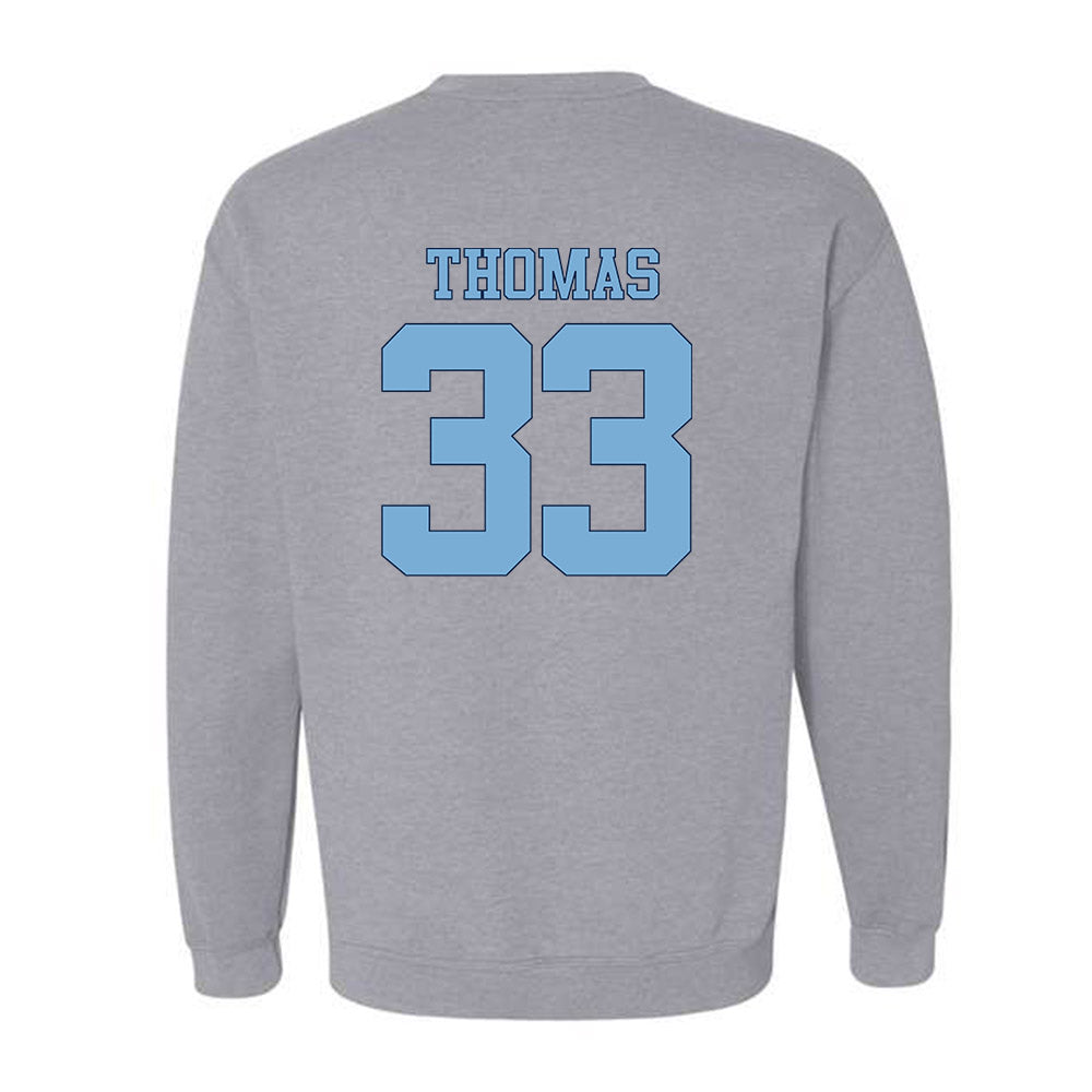 UNC - NCAA Women's Soccer : Olivia Thomas - National Champs v3 Crewneck Sweatshirt-1