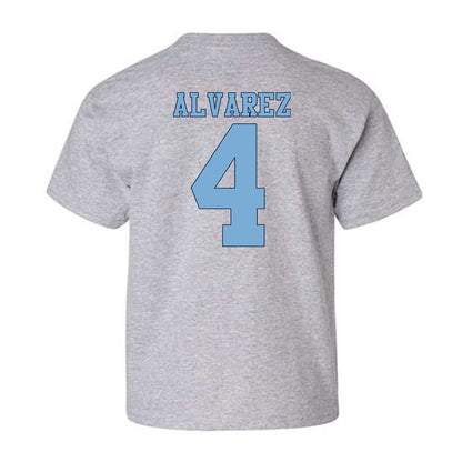 UNC - NCAA Women's Soccer : Aven Alvarez - National Champs v3 Youth T-Shirt-1