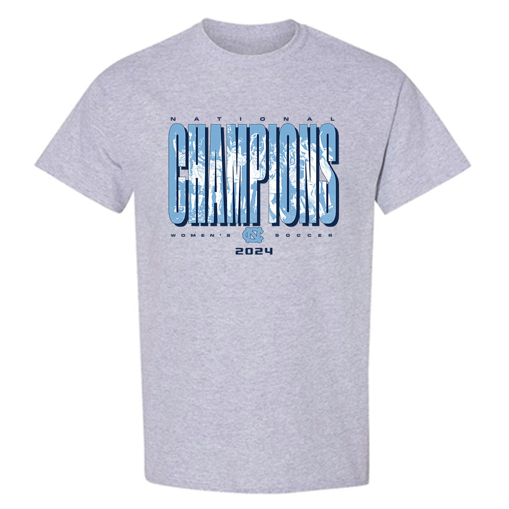 UNC - NCAA Women's Soccer : Lauren Malsom - National Champs v3 T-Shirt-0