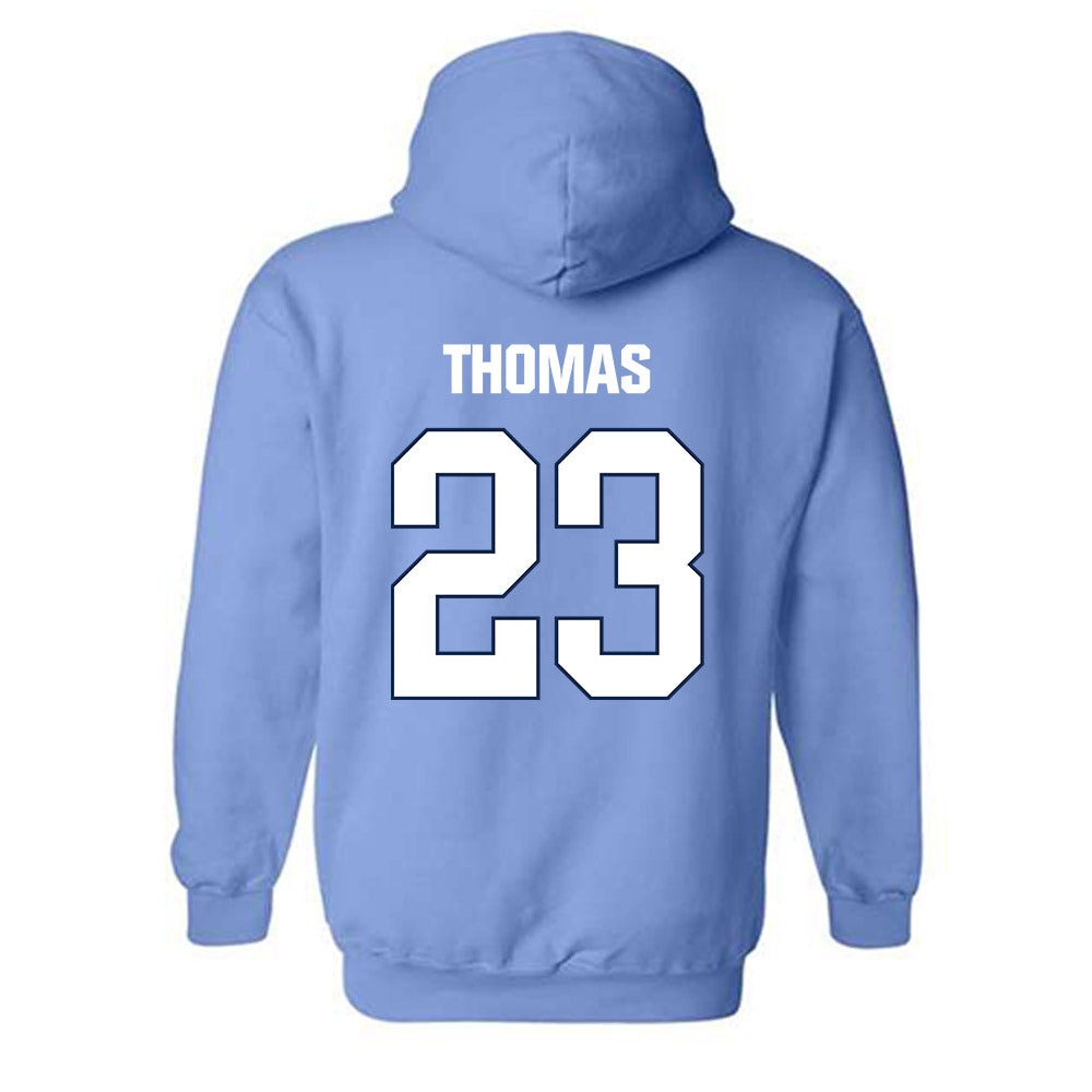 UNC - NCAA Women's Soccer : Olivia Thomas - National Champs Hooded Sweatshirt-1