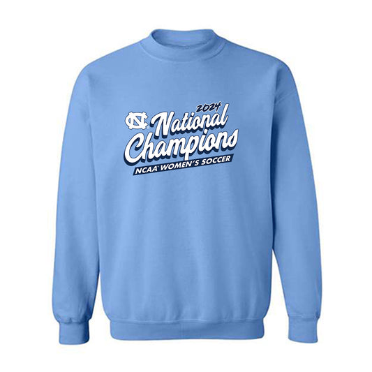 UNC - NCAA Women's Soccer : Bella Gaetino - National Champs Crewneck Sweatshirt-0