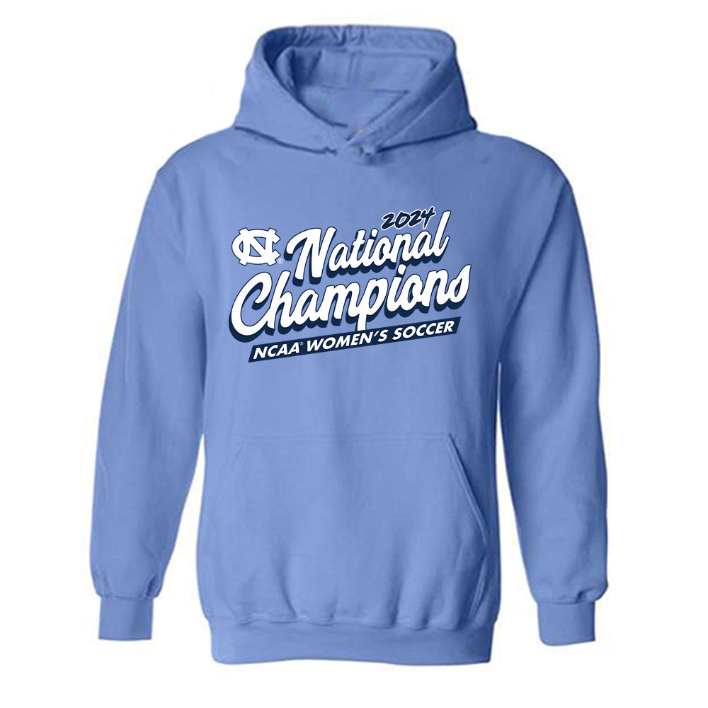 UNC - NCAA Women's Soccer : Summer Denigan - National Champs Hooded Sweatshirt-0