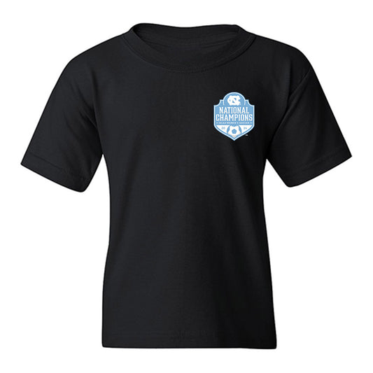 UNC - NCAA Women's Soccer : Bella Devey - National Champs Roster Shirt Youth T-Shirt-0