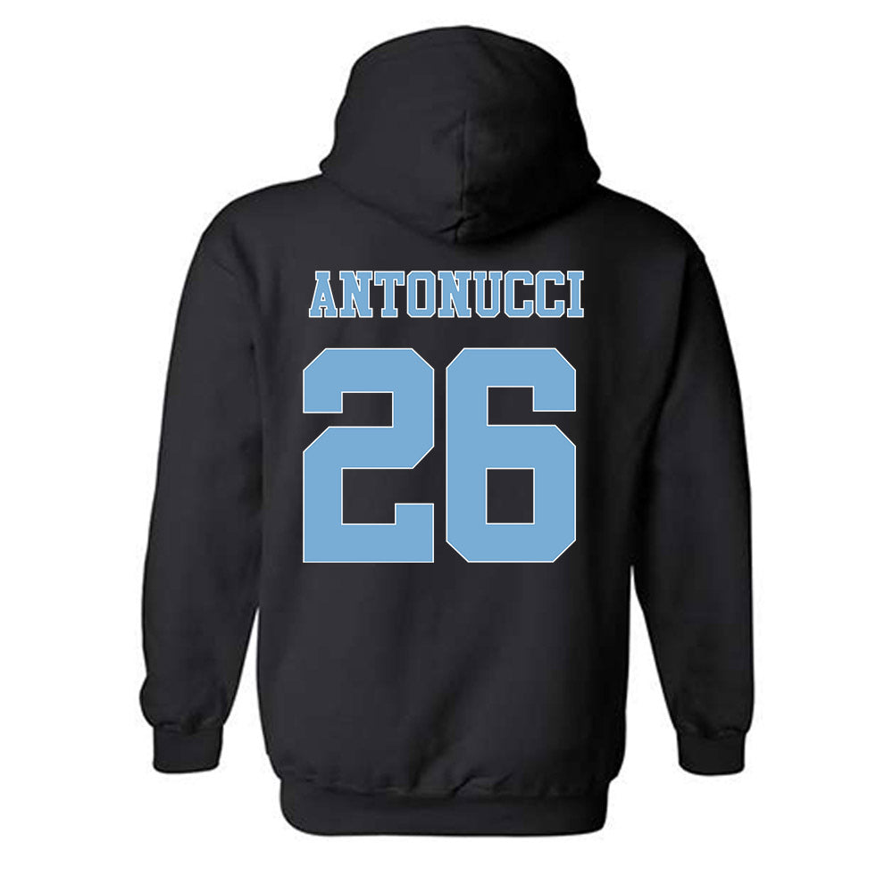 UNC - NCAA Women's Soccer : Scottie Antonucci - 23 Titles v1 Statement Shirt Hooded Sweatshirt-1