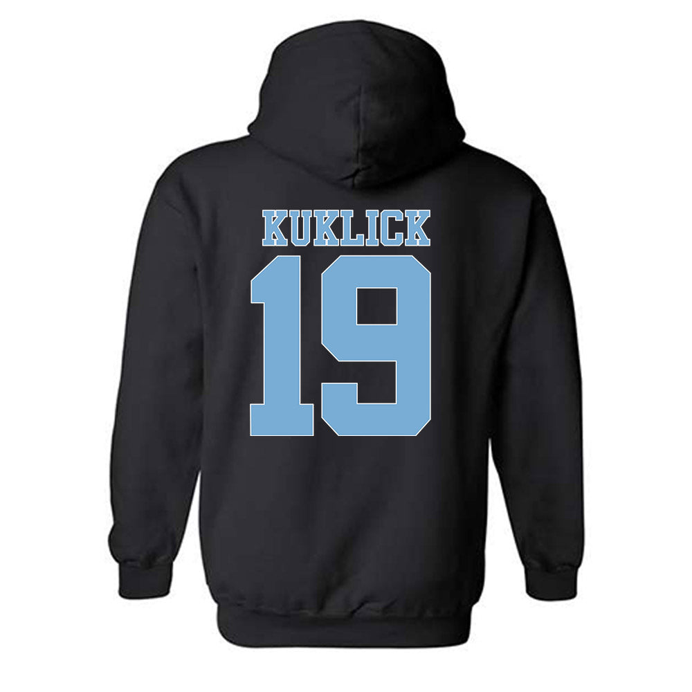UNC - NCAA Women's Soccer : Leah Kuklick - 23 Titles v1 Statement Shirt Hooded Sweatshirt-1