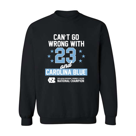 UNC - NCAA Women's Soccer : Bella Gaetino - 23 Titles v1 Statement Shirt Crewneck Sweatshirt-0
