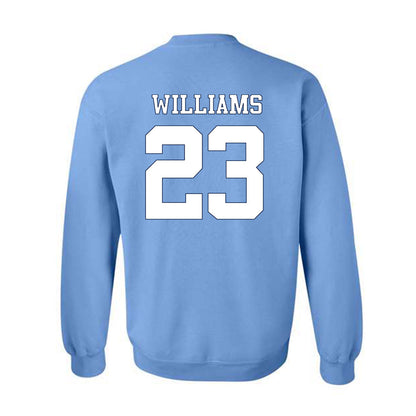 UNC - NCAA Women's Soccer : Raegan Williams - 23 Titles v2 Statement Shirt Crewneck Sweatshirt-1