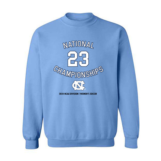 UNC - NCAA Women's Soccer : Logan Tongberg - 23 Titles v2 Statement Shirt Crewneck Sweatshirt-0