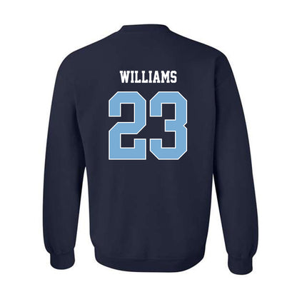 UNC - NCAA Women's Soccer : Raegan Williams - Why Not Us Crewneck Sweatshirt-1