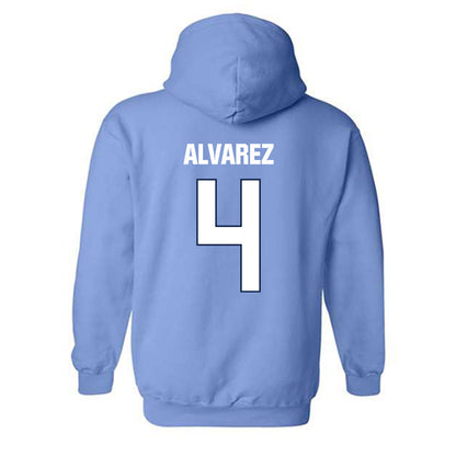 UNC - NCAA Women's Soccer : Aven Alvarez - Classic Shersey Hooded Sweatshirt-1