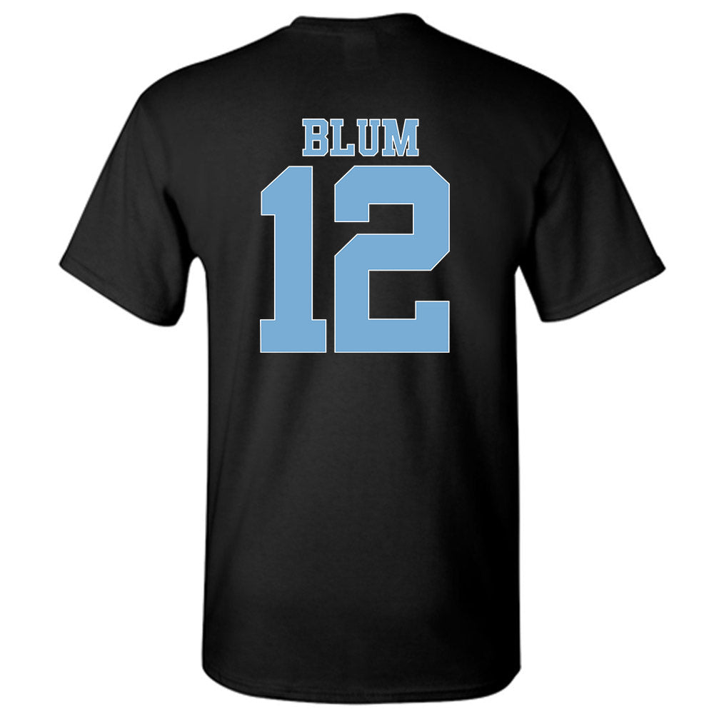 UNC - NCAA Women's Soccer : Lilliah Blum - Vintage Black Championship T-Shirt-1