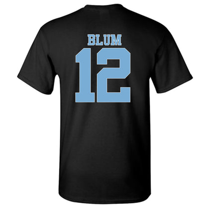 UNC - NCAA Women's Soccer : Lilliah Blum - Vintage Black Championship T-Shirt-1