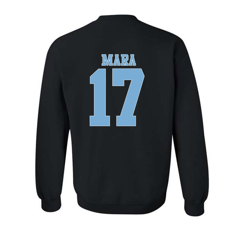 UNC - NCAA Women's Soccer : Caitlin Mara - Vintage Black Championship Crewneck Sweatshirt-1