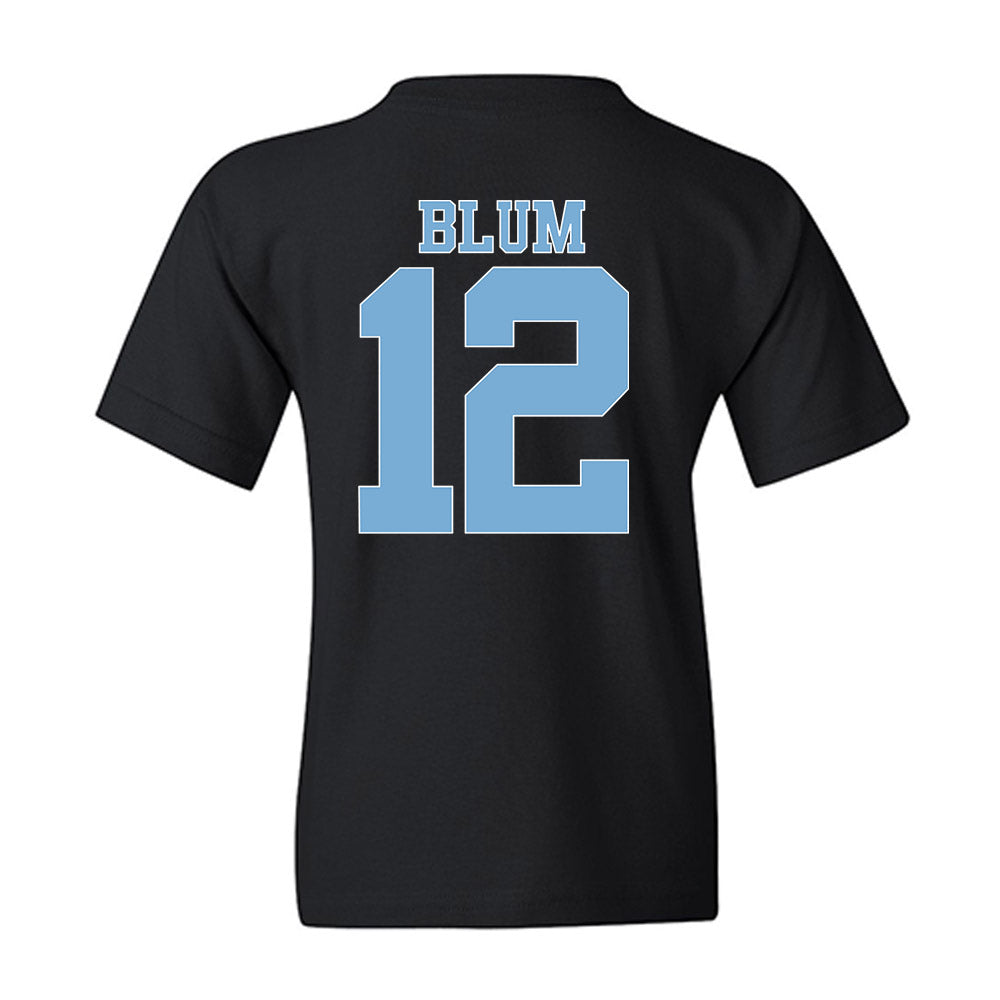 UNC - NCAA Women's Soccer : Lilliah Blum - Vintage Black Championship Youth T-Shirt-1