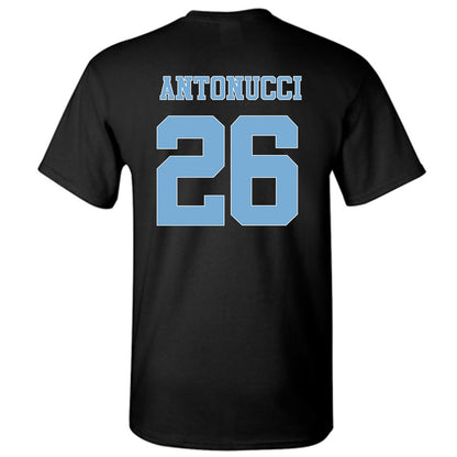 UNC - NCAA Women's Soccer : Scottie Antonucci - Vintage Black Championship T-Shirt-1