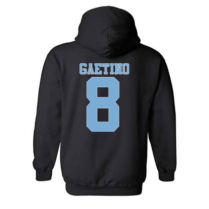 UNC - NCAA Women's Soccer : Bella Gaetino - Vintage Black Championship Hooded Sweatshirt-1