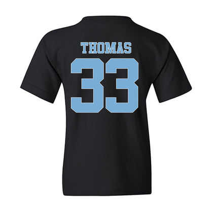 UNC - NCAA Women's Soccer : Olivia Thomas - Vintage Black Championship Youth T-Shirt-1