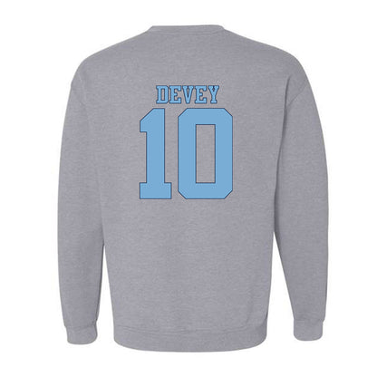 UNC - NCAA Women's Soccer : Bella Devey - Vintage Gray Championship Crewneck Sweatshirt-1