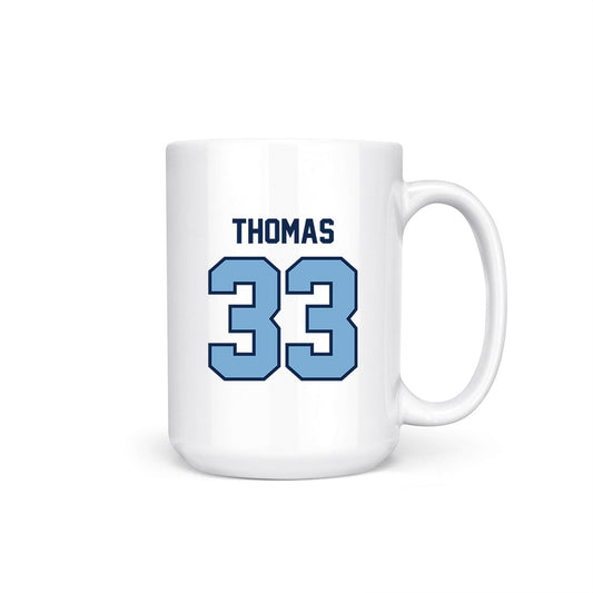 UNC - NCAA Women's Soccer : Olivia Thomas - National Champs Coffee Mug-0