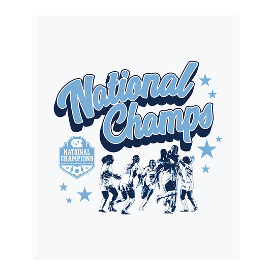 UNC - NCAA Women's Soccer : Leah Kuklick - National Champs v3 Poster 20x24-0