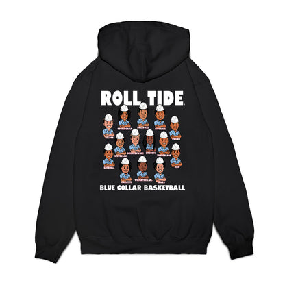 Alabama - NCAA Men's Basketball : - Blue Collar v2 Team Caricature Premium Hooded Sweatshirt-1