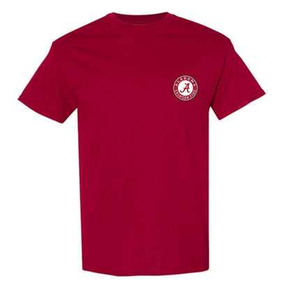 Alabama - NCAA Men's Basketball : Blue Collar v2 Team Caricature T-Shirt-0